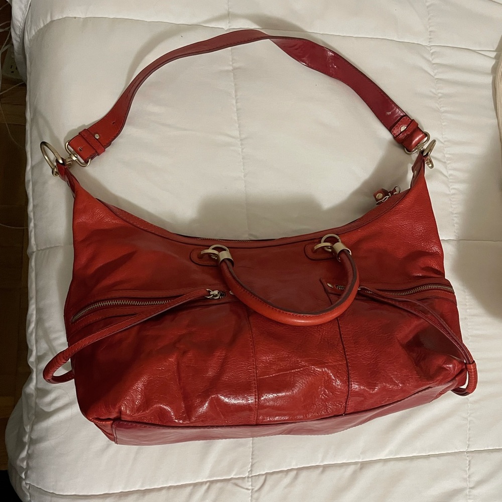 TAHARI Red Shoulder Bag